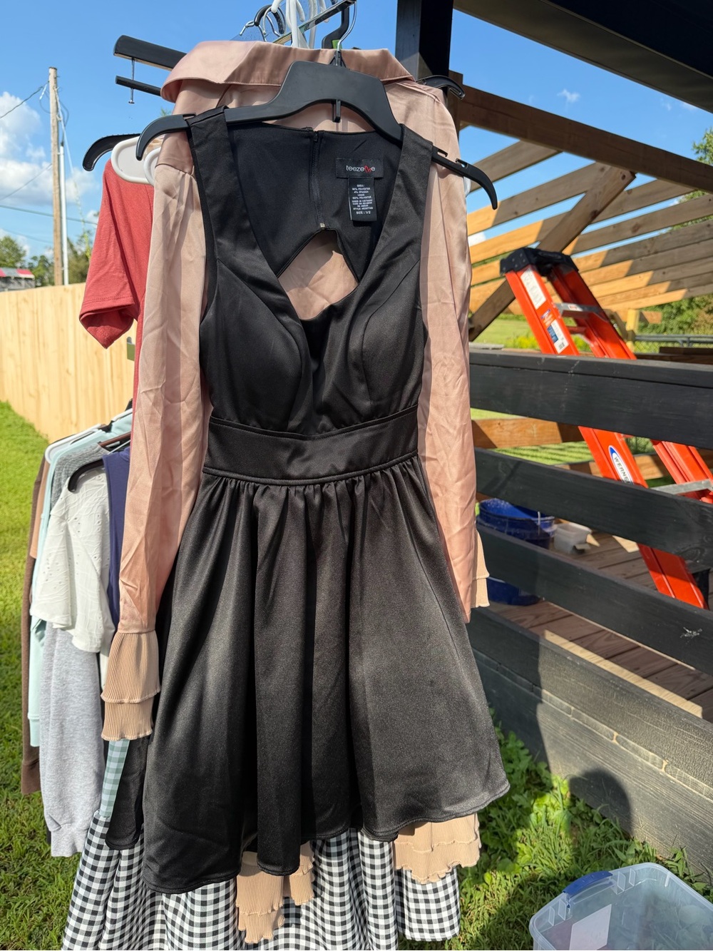 Black Fit & Flare Dress